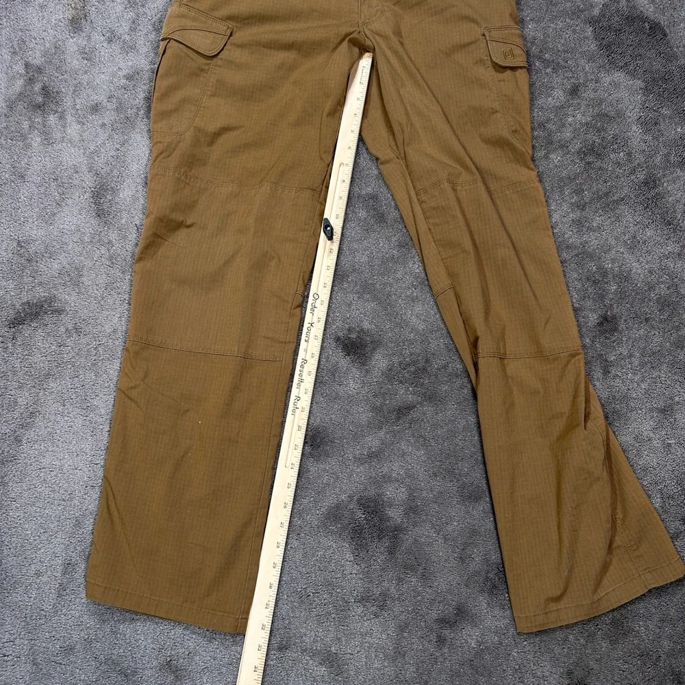 5.11 Tactical Cargo Pants Mens 36x34 Brown Ripstop GorpCore Workwear Outdoor